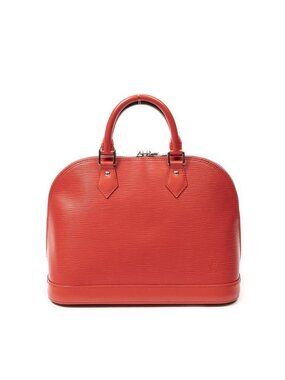 Louis Vuitton Alma Coquelicot Epi Handbag
